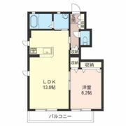 シエル・ブリュ－ Bの間取り画像