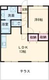 エルシオンの間取り画像