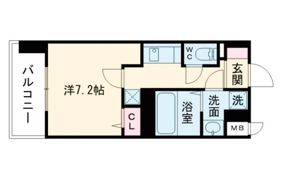 レクシア フラッツ水前寺の間取り画像