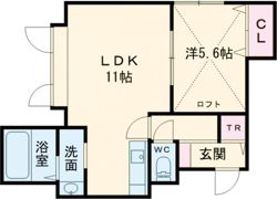ヴェルヒュッテ名寄大学前の間取り画像