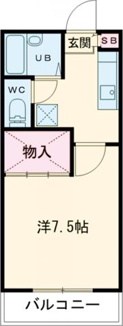 コンフォート東仙台の間取り画像