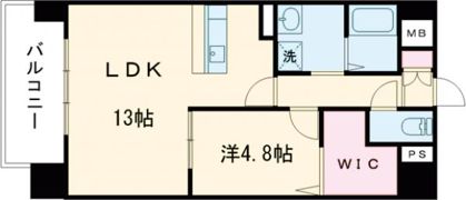 エテルナ水前寺の間取り画像