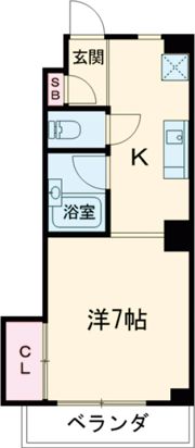 枚方パークマンションの間取り画像