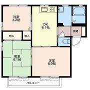セナブセナ Bの間取り画像