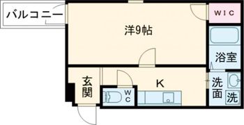 フジパレス堺初芝Ⅱ番館の間取り画像