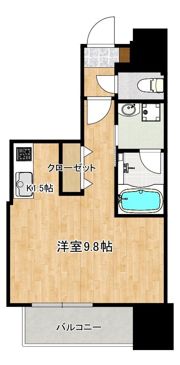 シャイニング上荒田の間取り画像