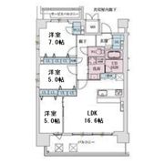 スプランディッド本町グランの間取り画像