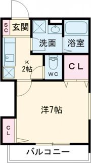 ハピネスコート堺香ヶ丘の間取り画像