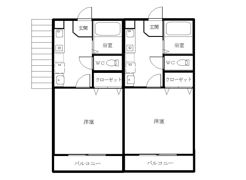 メゾンエスの間取り画像