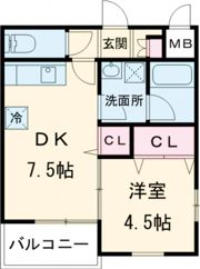 ラヴィータの間取り画像