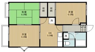 プラザサイド A棟の間取り画像