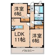 レジデンス渡辺の間取り画像