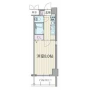 パルティール今池の間取り画像