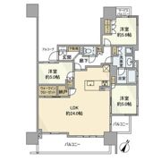 Tステージ゛浄水駅前ルミナリータワーの間取り画像