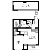 クローバーコート日比野の間取り画像