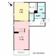 シャーメゾン桜川の間取り画像