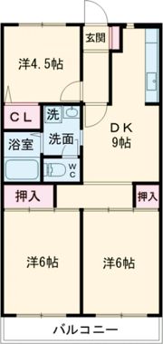 ハイツエクセルの間取り画像