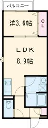 LECOCON弥富Ⅲの間取り画像