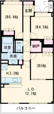 S-FORT横浜青葉台の間取り画像