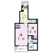 クローバー・Aの間取り画像
