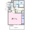 ラフレシール ウエストの間取り画像