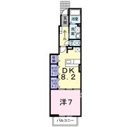 ピュアハイツ飛鳥Ⅱの間取り画像