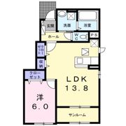 クイスクアムⅡの間取り画像