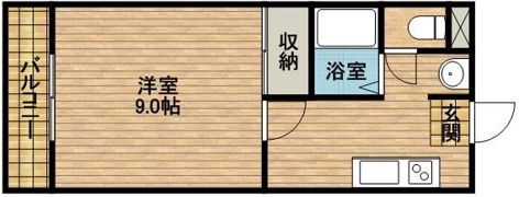 POTETO Ⅱの間取り画像