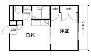 Uグレース飾磨の間取り画像