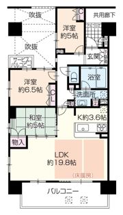 エスリード姫路の間取り画像