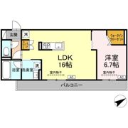 TORISIA大慈寺町 Aの間取り画像