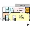 TORISIA大慈寺町 Bの間取り画像