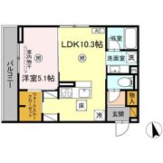 D-Invest東原A Aの間取り画像