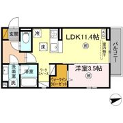 D-room姫子の間取り画像