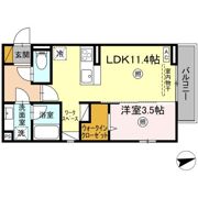 D-room姫子の間取り画像