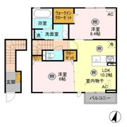 シャルム Cの間取り画像