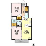 フェアリーコートの間取り画像