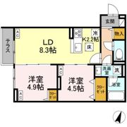 セレスティア中央 Ⅱの間取り画像
