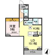 セレスティア中央 Ⅱの間取り画像