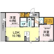 イヴレーア橋本の間取り画像