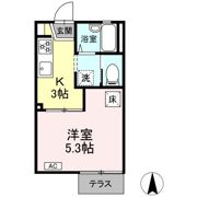 サンクレストせどの間取り画像