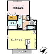 ジャルダン ポス B棟の間取り画像