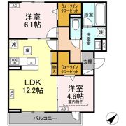 レユスィールの間取り画像