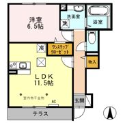 エクセレント ヴィラ A棟の間取り画像