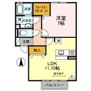 アミュレット A棟の間取り画像