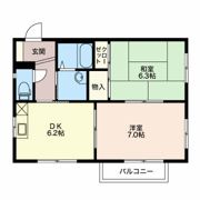 メゾン 四季の花の間取り画像
