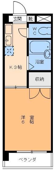 エクレール道後の間取り画像