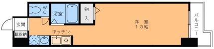 グランアルブル勝山の間取り画像