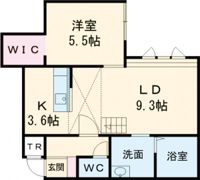 シャムスの間取り画像
