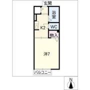 メゾントゥインクルの間取り画像